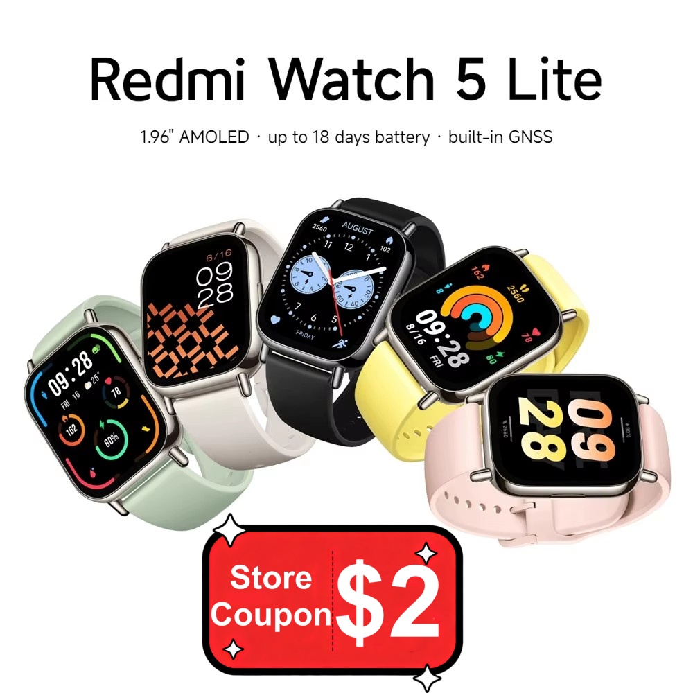 Fall Detection Watch - Xiaomi Redmi Watch 5 Lite Versão