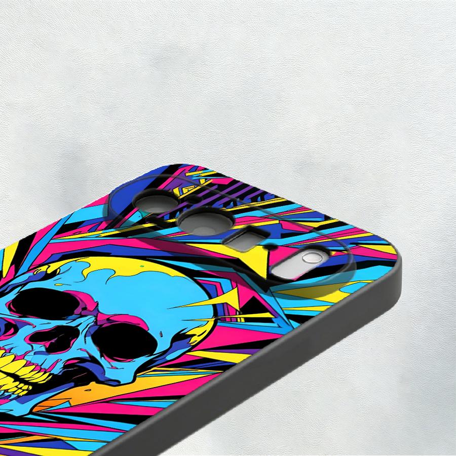 Capa Neon Pop Art Skull para G - Google Pixel 8A avaliação e preço
