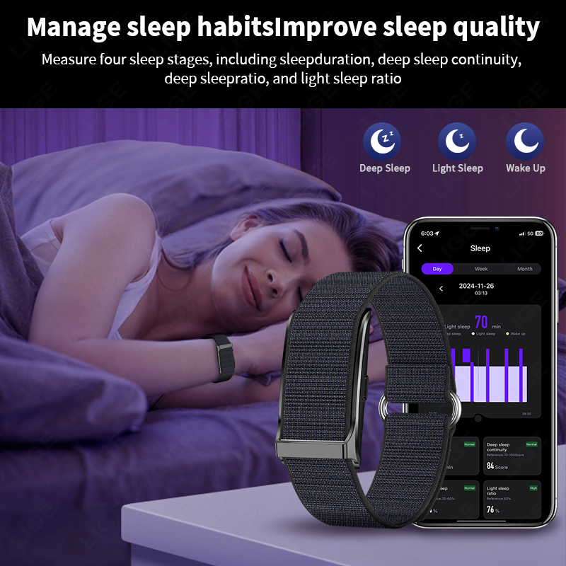 LIGE Relógio Inteligente Monit - Fall Detection Watch avaliação e preço