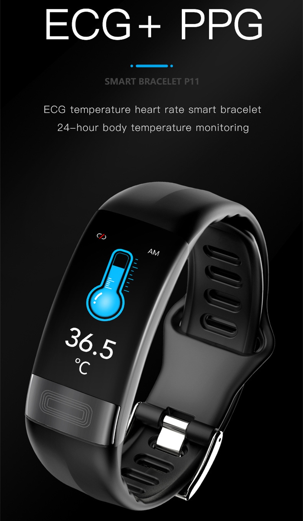Pulseira Esportiva Relógio de  - Fall Detection Watch avaliação e preço